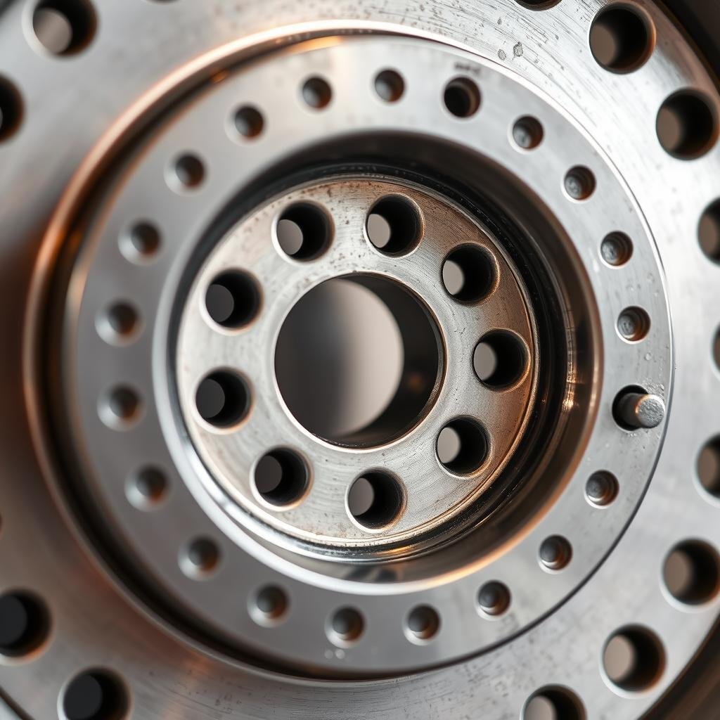 Close-up of MAIKONG poultry feed pellet machine ring die Close-up of MAIKONG poultry feed pellet machine ring die