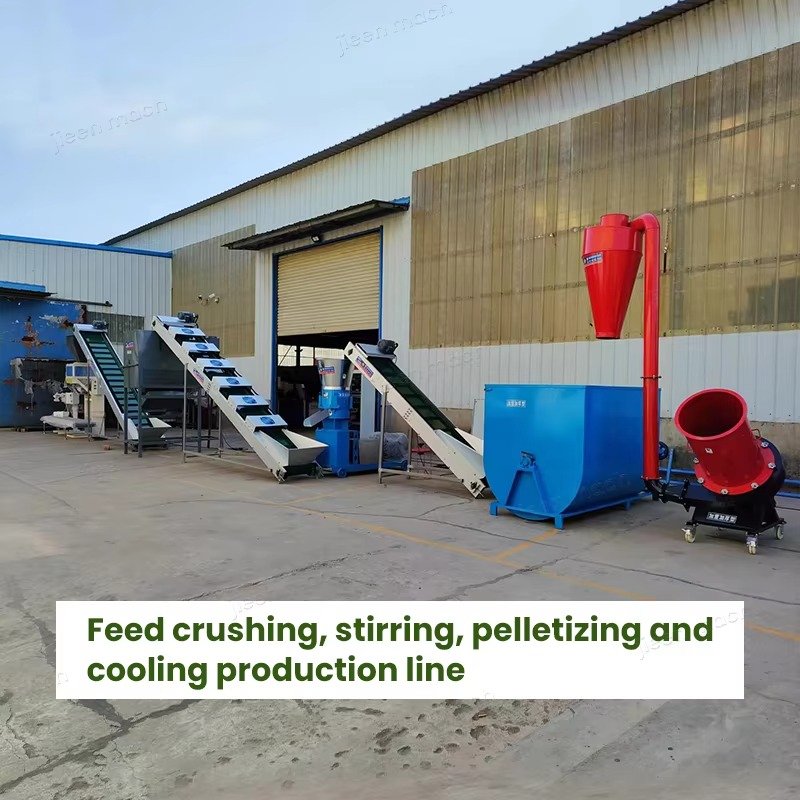 Material conditioning process for optimal pellet production in MAIKONG equipment