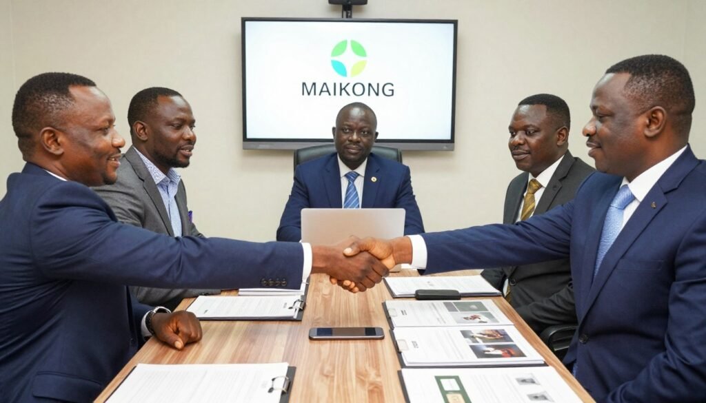 MAIKONG distributor meeting in Nigeria