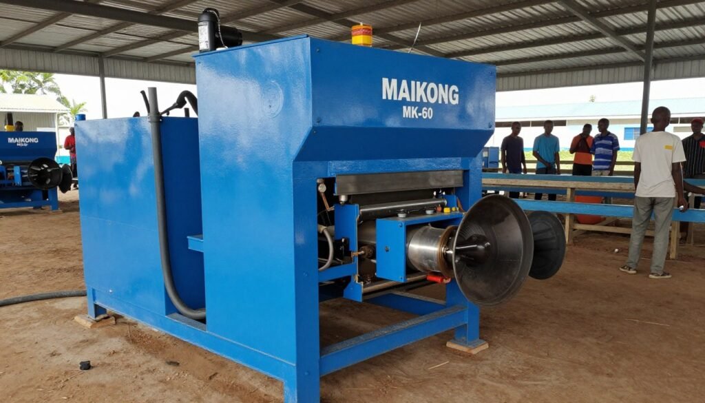 MAIKONG fish feed pelleting machine installation at a farm in Nigeria MAIKONG fish feed pelleting machine installation at a farm in Nigeria