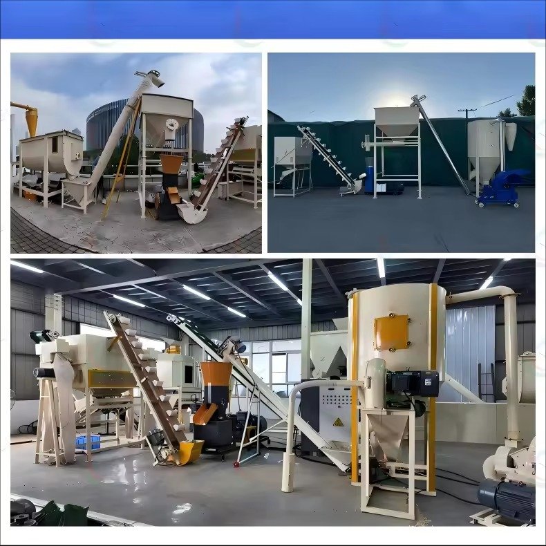 MAIKONG MK-300 high capacity feed pellet machine for commercial poultry operations