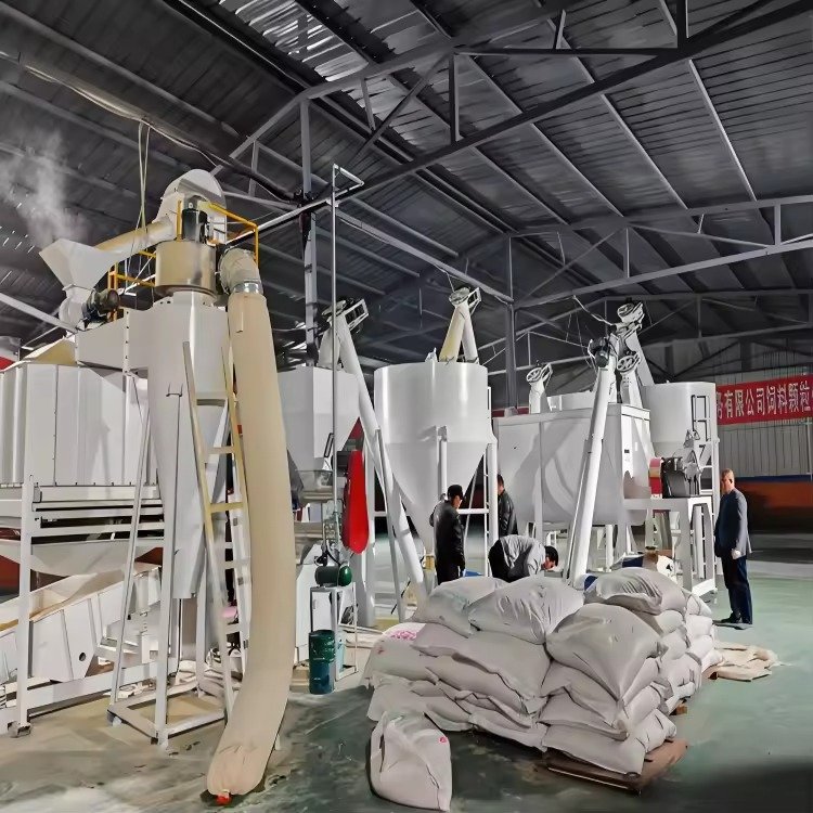 Multiple MAIKONG feed pellet production lines in large Nigerian feed mill