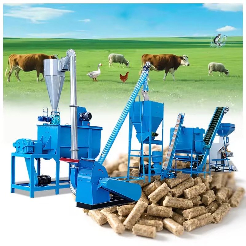 Multiple MAIKONG feed pellet production lines in large Nigerian feed mill