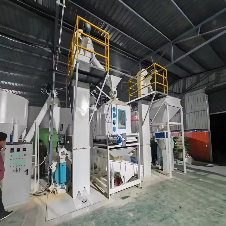 MAIKONG feed pellet machine factory floor showing quality manufacturing process