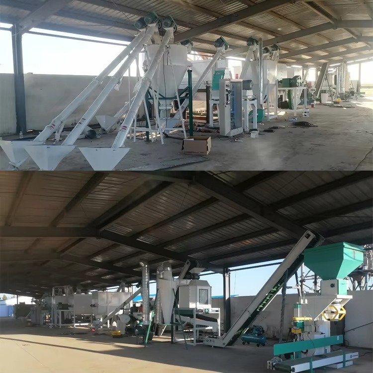 Factory Direct Floating Fish Feed Machines: Wholesale Prices for Nigerian Dealers 10 Modern fish feed pellet machine production line in Nigerian factory setting