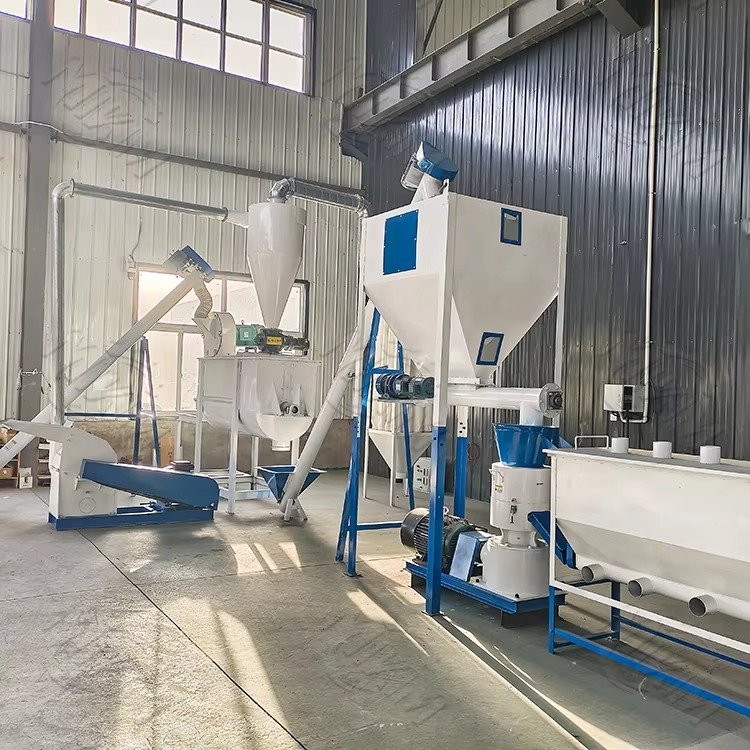 Factory Direct Floating Fish Feed Machines: Wholesale Prices for Nigerian Dealers 7 Modern fish feed pellet machine production line in Nigerian factory setting