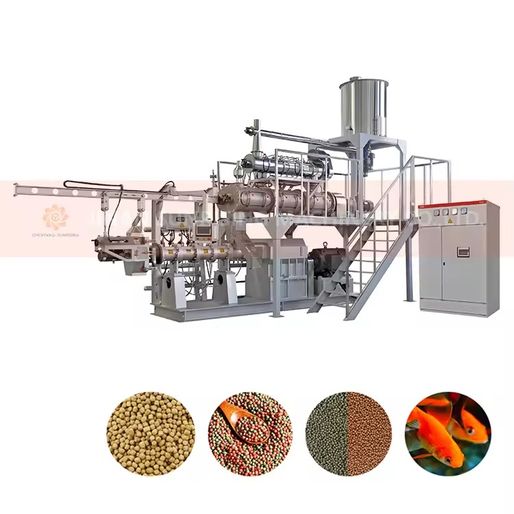 MAIKONG feed pellet machine production line in modern factory
