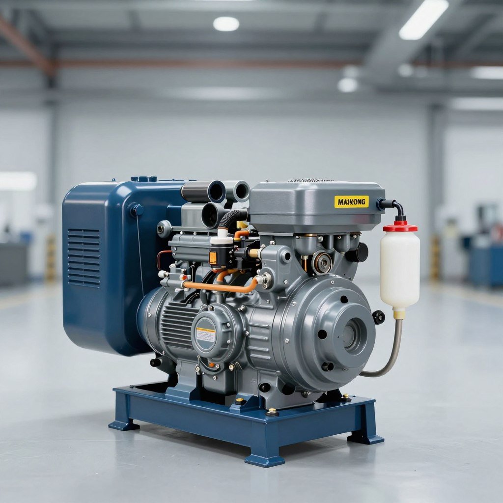 Diesel-powered MAIKONG small pellet machine