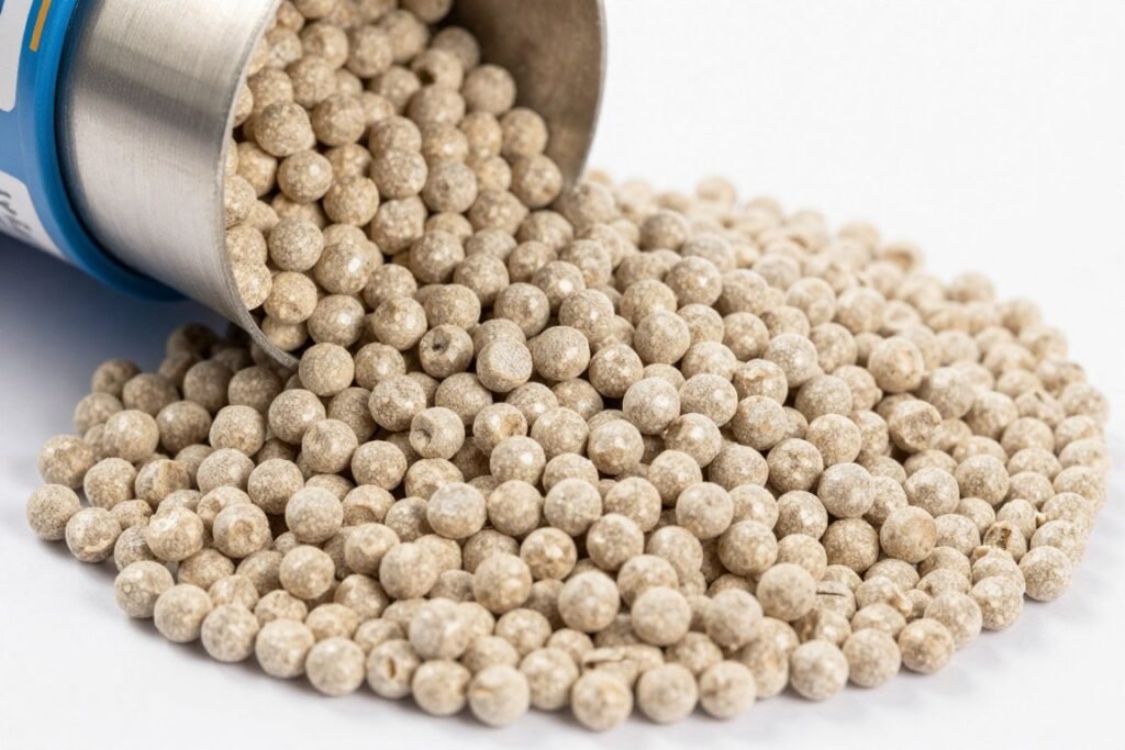 Organic fertilizer pellets produced by MAIKONG machine