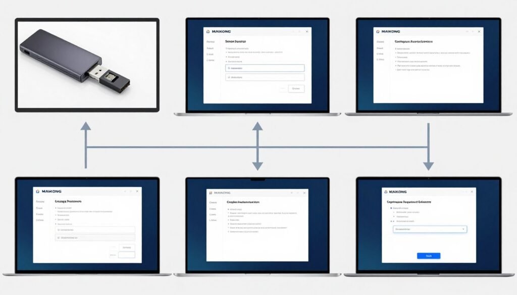 Step-by-step installation process for MAIKONG Quantum Analyzer Software