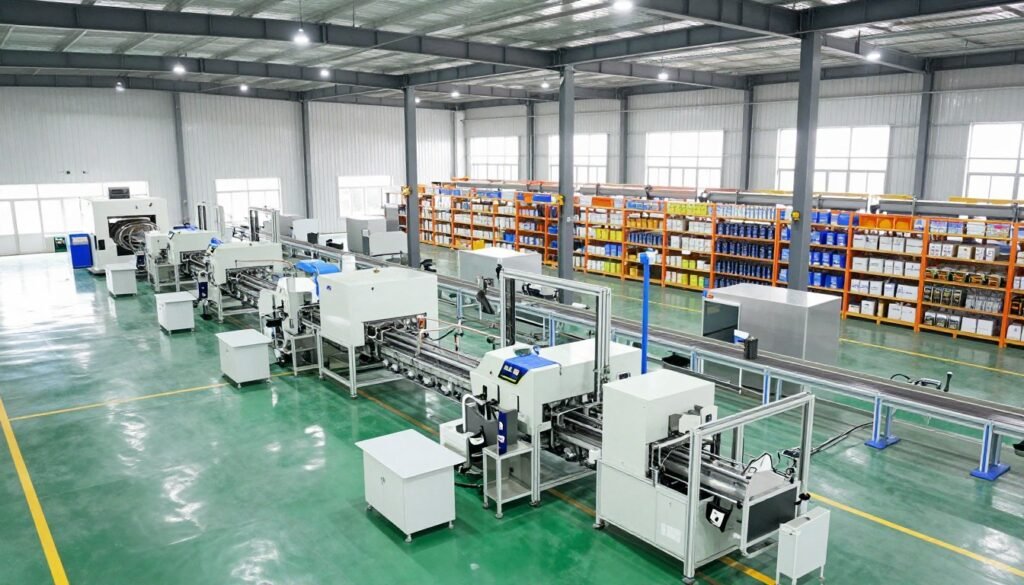 MAIKONG factory facilities showing modern pellet machine manufacturing