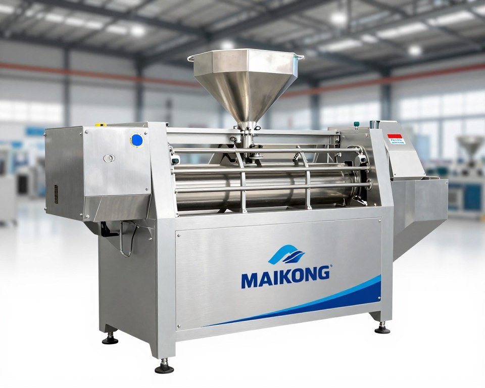 Customized MAIKONG pellet machine with client branding