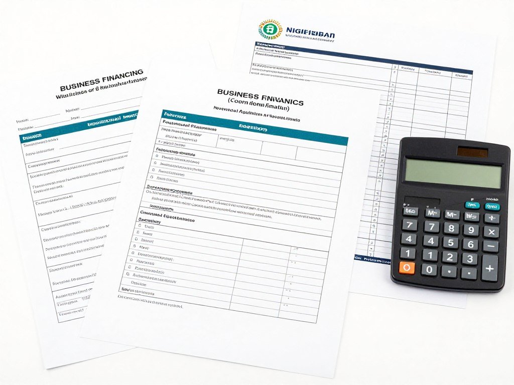 Financial planning documents for feed pellet machine investment