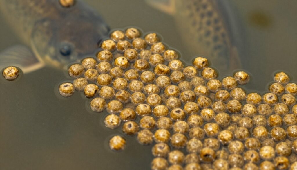 Floating fish feed pellets produced by MAIKONG fish feed extruder machine Floating fish feed pellets produced by MAIKONG fish feed extruder machine