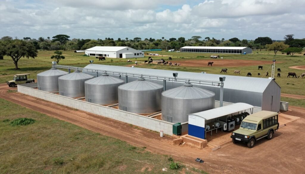 Nigerian wildlife reserve using MAIKONG feed pellet machine